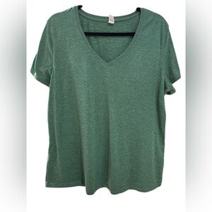 Velocity Women's Short Sleeve Green Tee